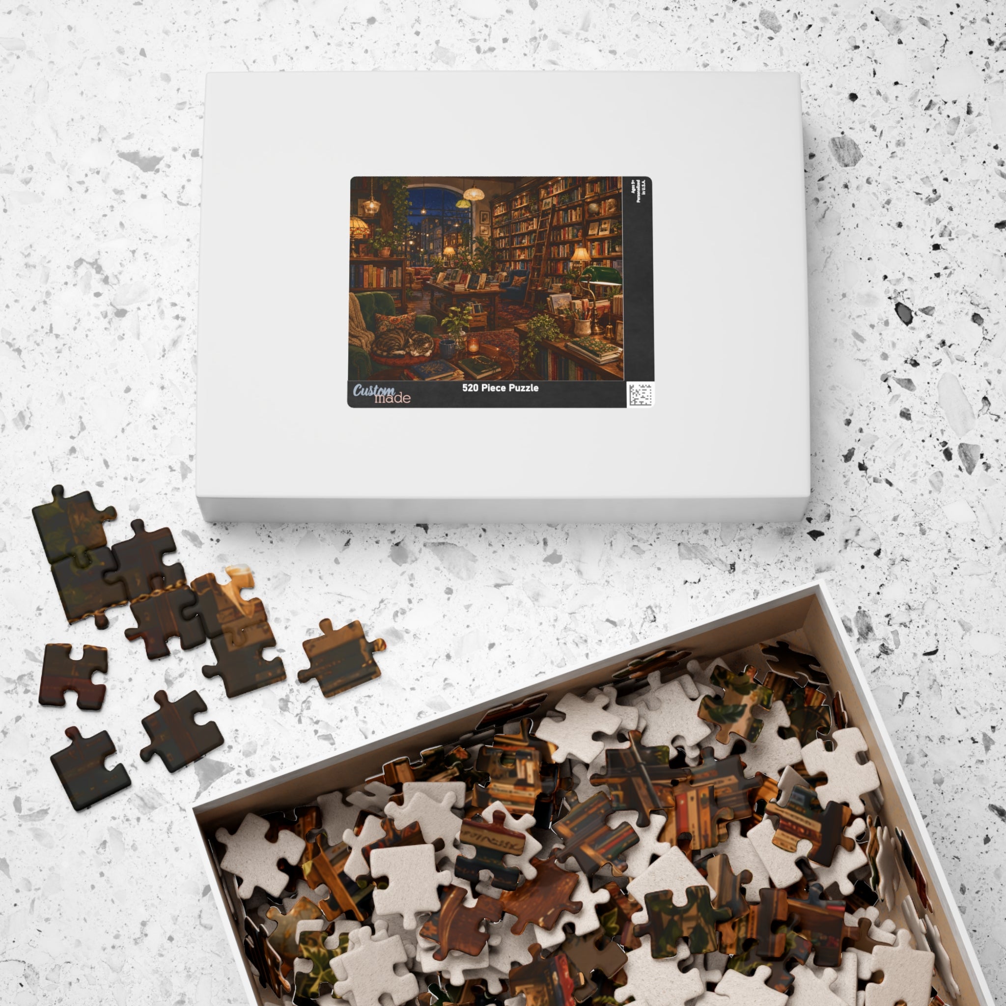 Bookshop After Hours Jigsaw Puzzle — 520 Pieces