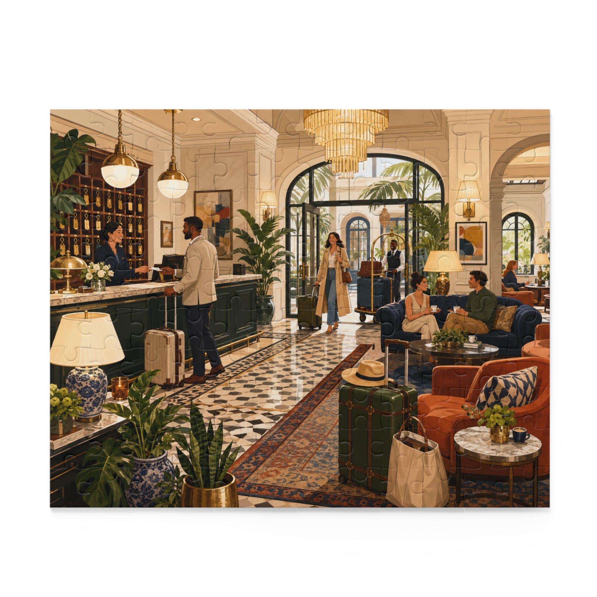 Late Checkout Jigsaw Puzzle — 120, 252 & 500 Pieces