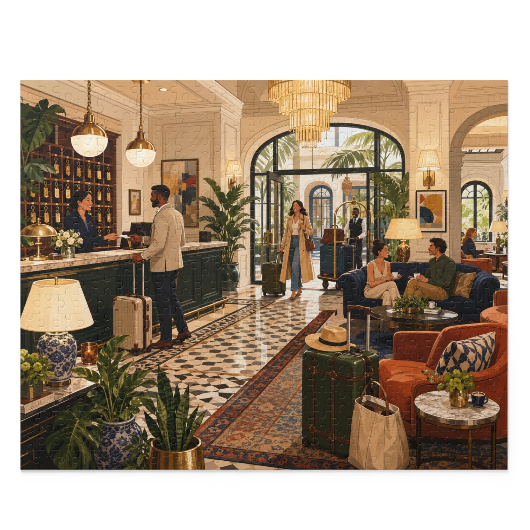 Late Checkout Jigsaw Puzzle — 120, 252 & 500 Pieces