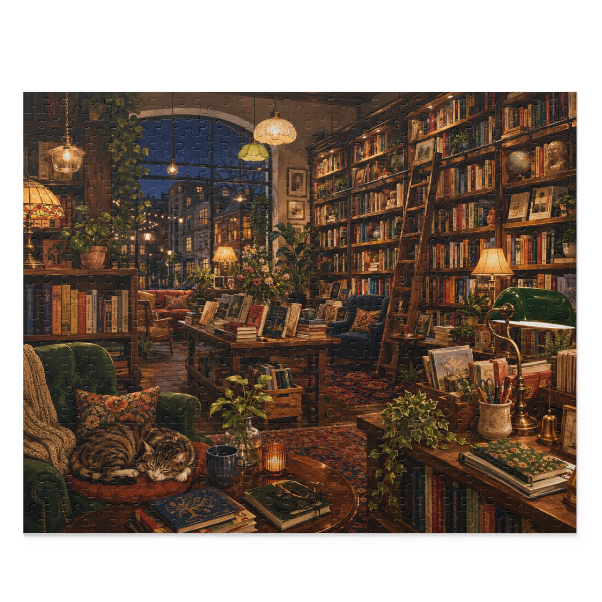 Bookshop After Hours Jigsaw Puzzle — 120, 252 & 500 Pieces