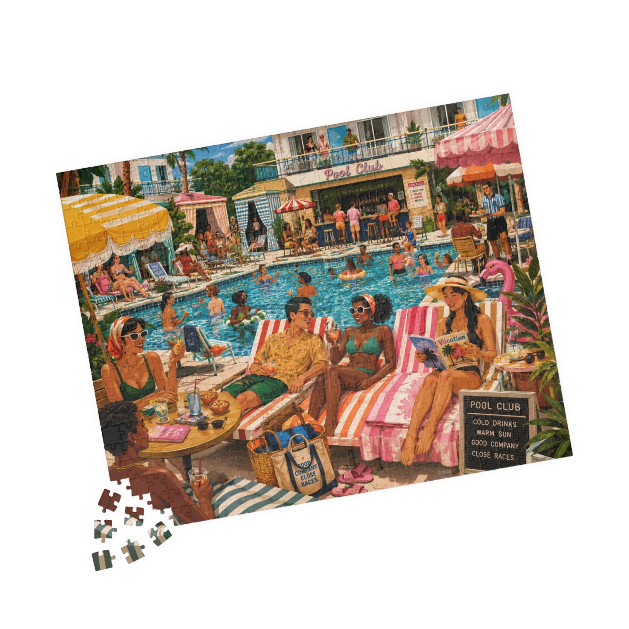 Pool Club Puzzle (520-piece)