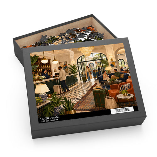 Late Checkout Jigsaw Puzzle — 120, 252 & 500 Pieces