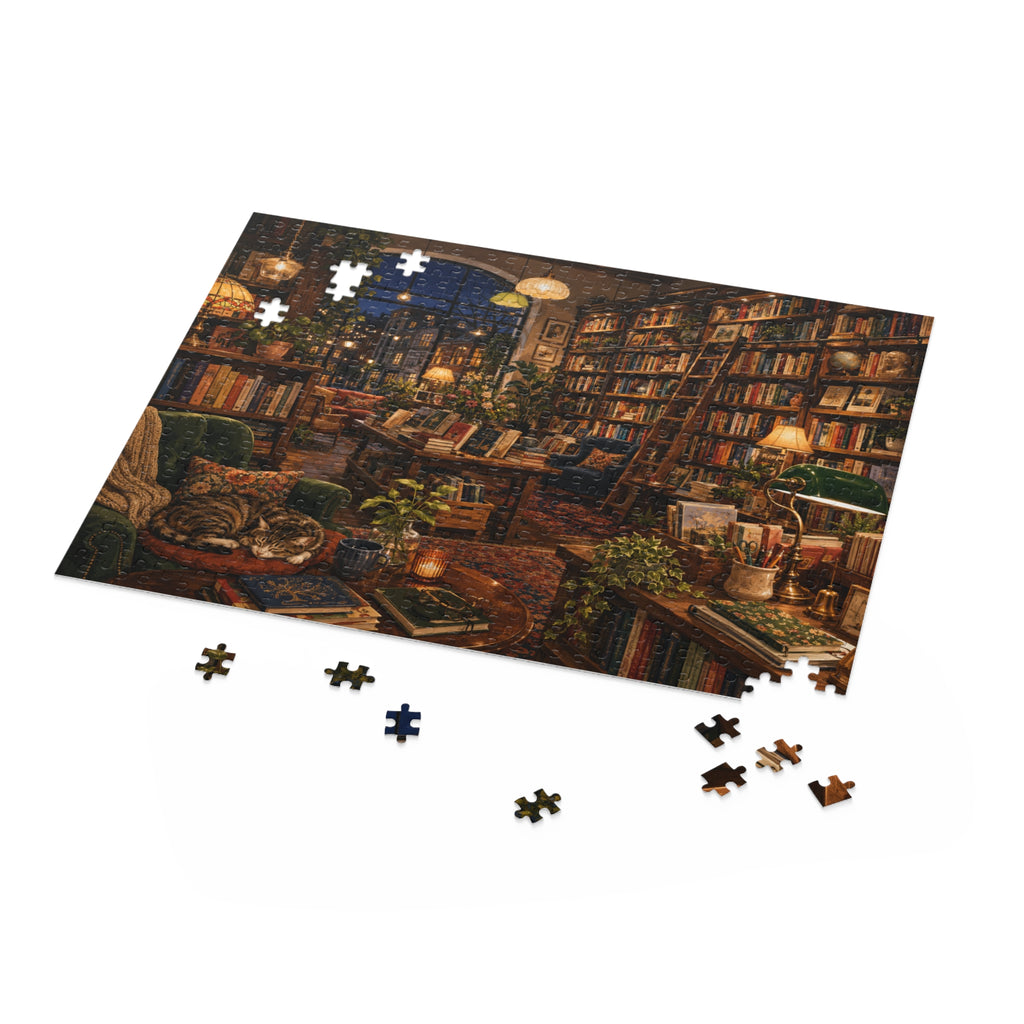 Bookshop After Hours Jigsaw Puzzle — 120, 252 & 500 Pieces