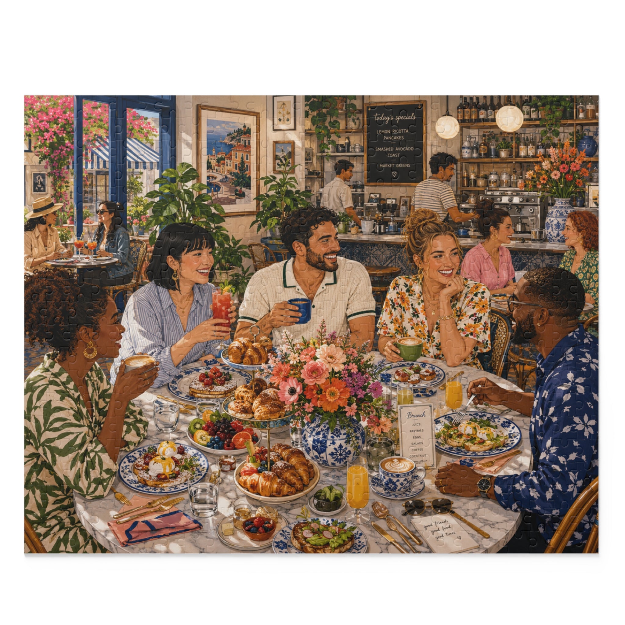 Sunday Brunch Jigsaw Puzzle — 120, 252 & 500 Pieces