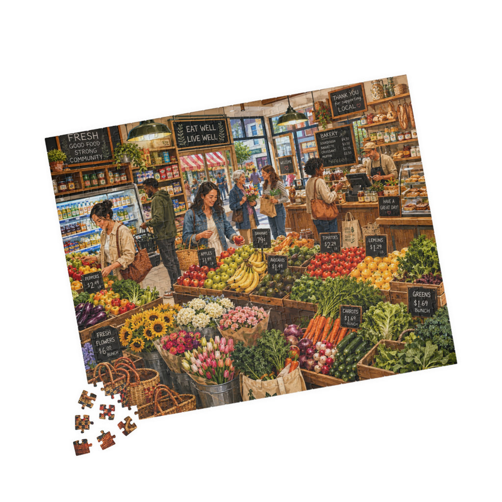 Corner Market Puzzle (520-piece)