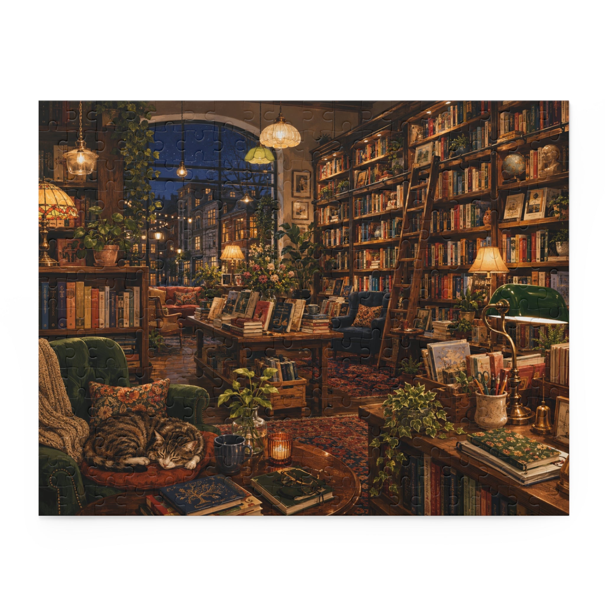 Bookshop After Hours Jigsaw Puzzle — 120, 252 & 500 Pieces