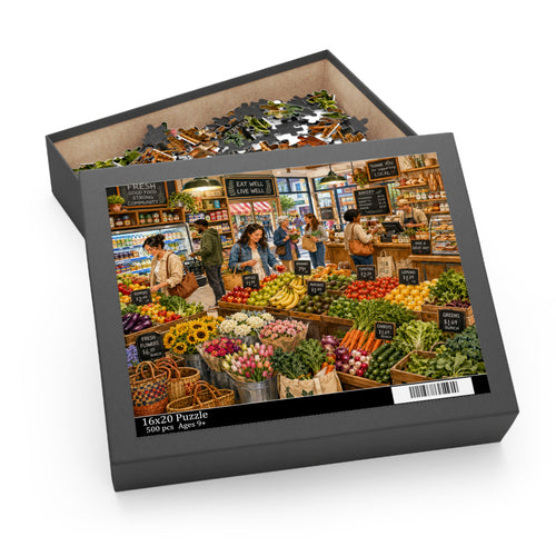 Corner Market Jigsaw Puzzle — 120, 252 & 500 Pieces