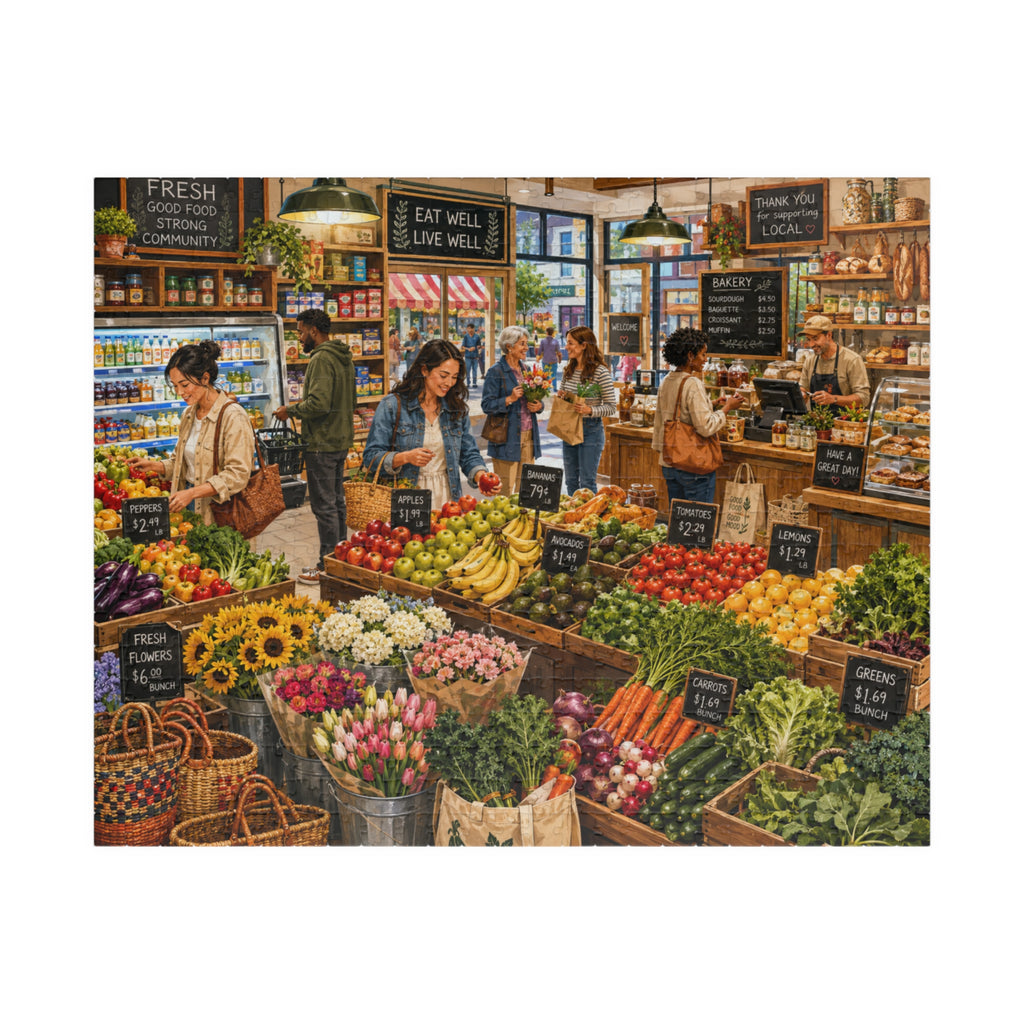 Corner Market Puzzle (520-piece)