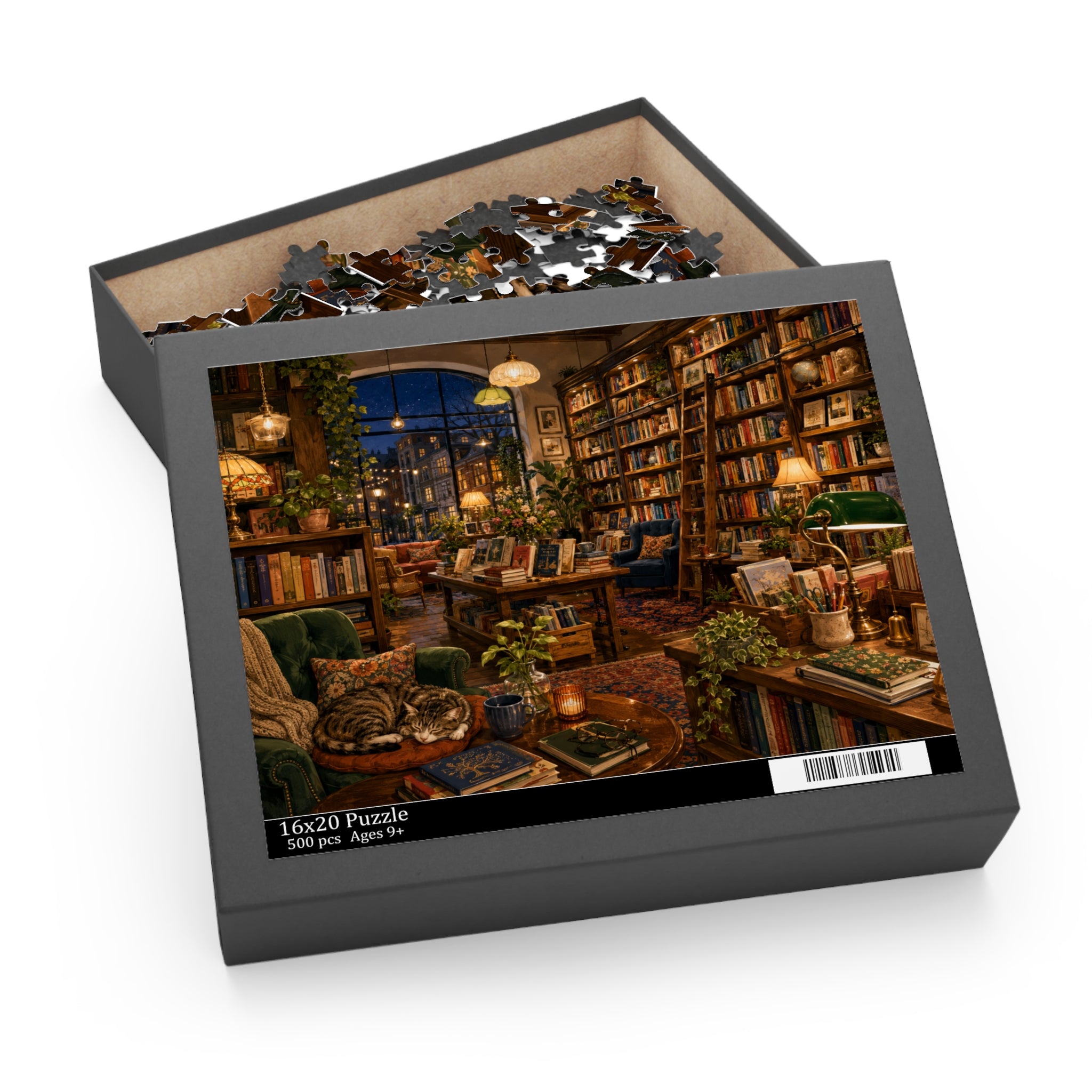 Bookshop After Hours Jigsaw Puzzle — 120, 252 & 500 Pieces