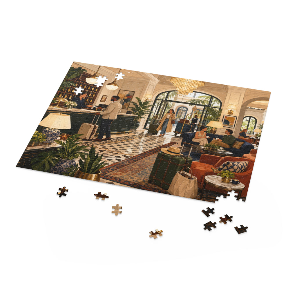 Late Checkout Jigsaw Puzzle — 120, 252 & 500 Pieces
