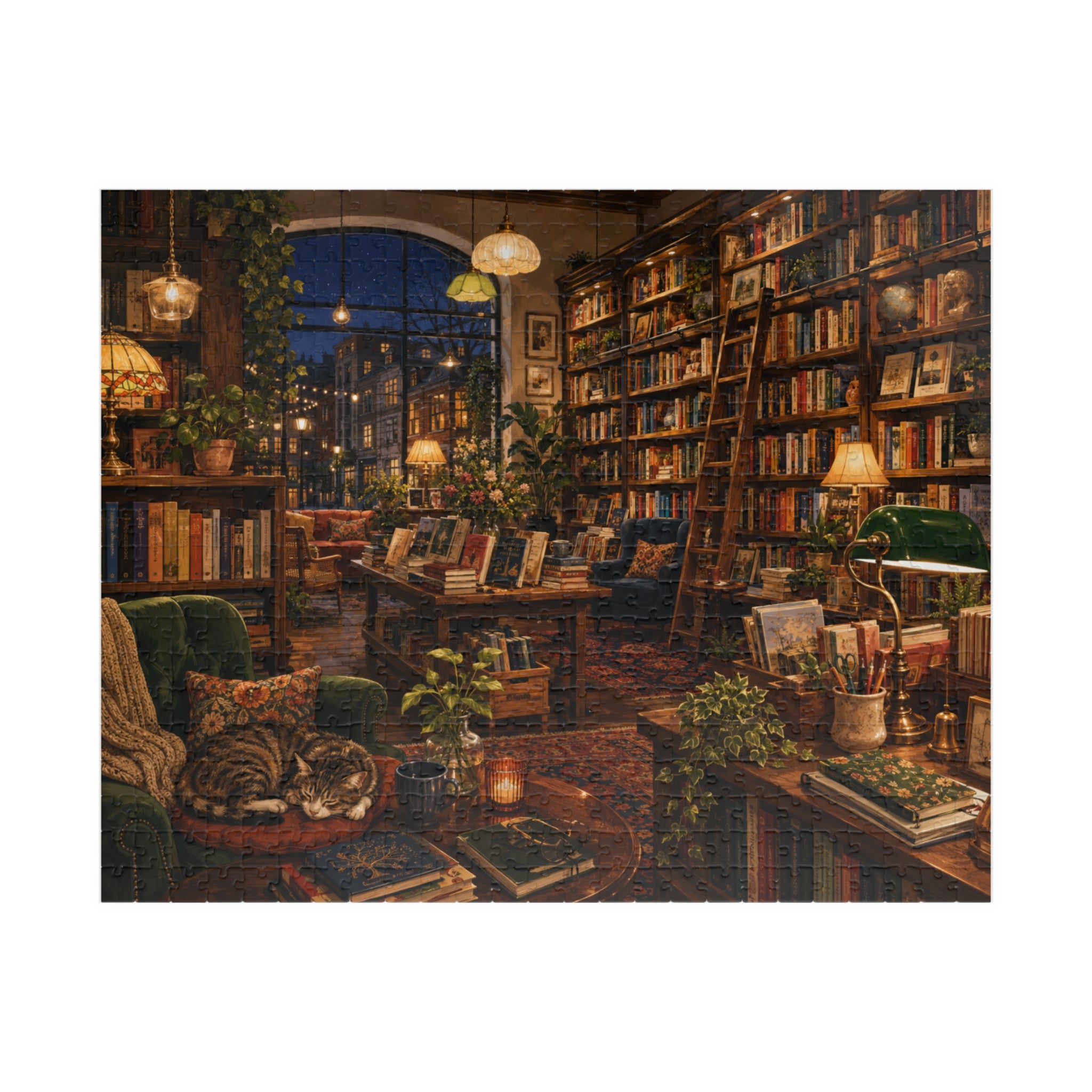 Bookshop After Hours Jigsaw Puzzle — 520 Pieces