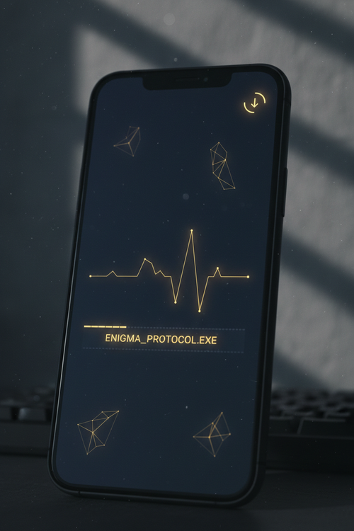 Dark Cinematic Mystery UI