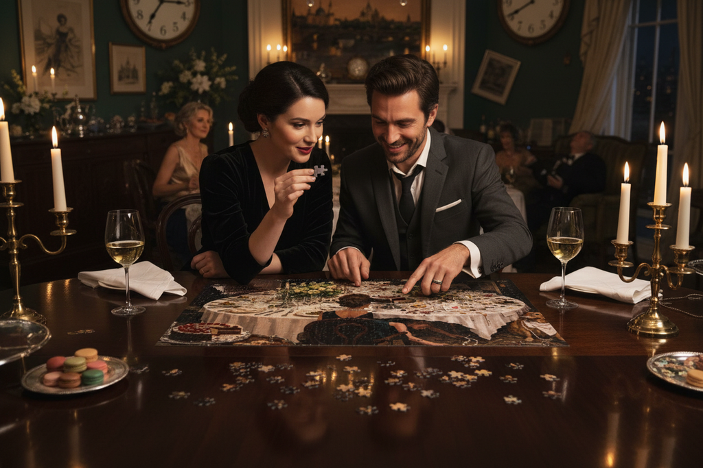 The Very Civilized Dinner Party - Couple Lifestyle Image